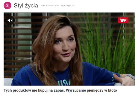 Jagna Niedzielska - Telewizja WP